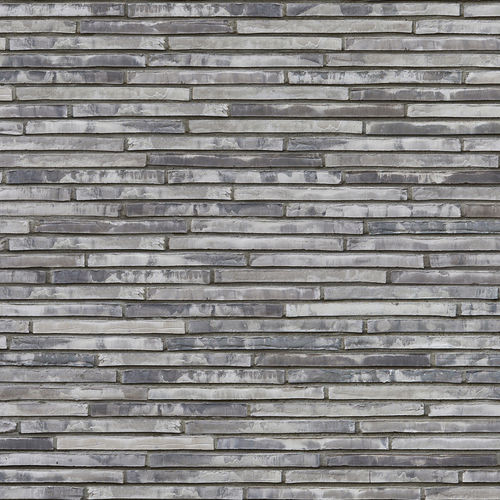 Revestimento de fachada em tijolo - KOLUMBA™ : K92 - Petersen Tegl - em terracota / texturizado / decorativo