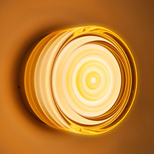 Arandela contemporânea - HAJO - Orbit NV - para ambiente interno / em vidro / redonda
