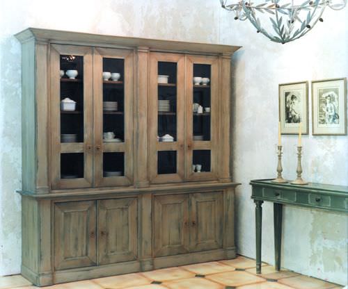 Cristaleira clássico - BAGATELLE  - PROVENCE & FILS - em madeira