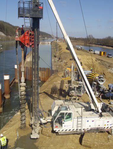 Estaca parafusada - PCS LAMBDA - FRANKI FOUNDATIONS BELGIUM - em concreto / em concreto armado / para fundação