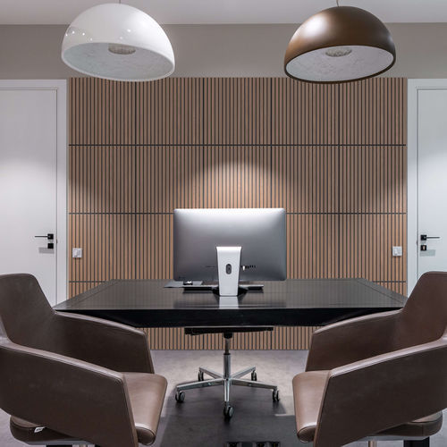 Painel acústico decorativo - VicStrip Square - Vicoustic - Innovative Acoustic Solutions - para parede / para teto / em HPL