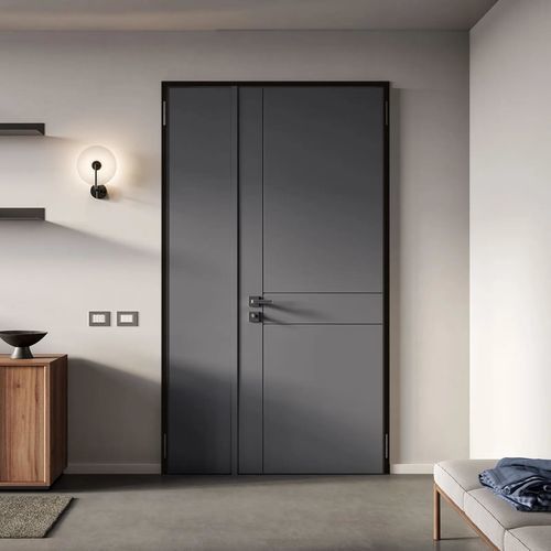 Porta de entrada - REGULAR DB PANTOINCISA 1025 - Bertolotto Porte - em alumínio / de abrir / contemporânea