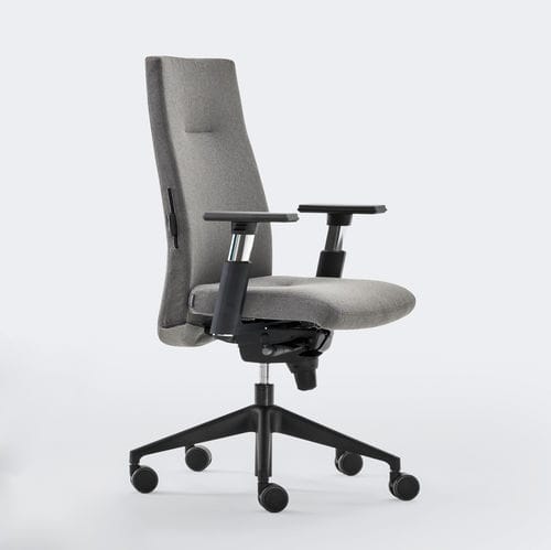 Poltronas de escritório contemporânea - TRENDY - Aresline - em tecido / em couro / metálica