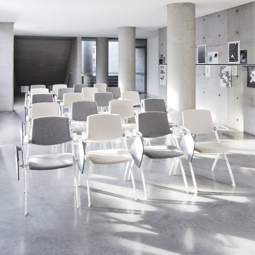 Cadeira de conferência contemporânea - ZERO9 - Aresline - para ambiente interno / em tela / em polipropileno
