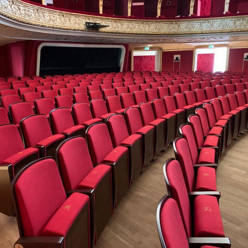 Cadeira de auditório contemporânea - SALZBURG - Aresline - para ambiente interno / em tecido / dobrável