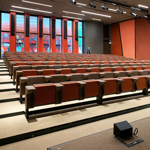 Cadeira de auditório contemporânea - V9.FLEX - Aresline - para ambiente interno / em tecido / base com tecido