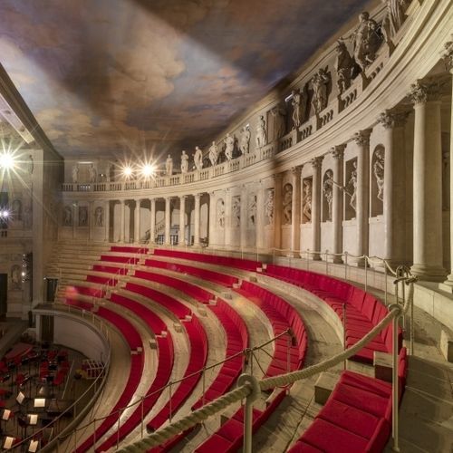 Cadeira de auditório contemporânea - OLIMPICO - Aresline - para ambiente interno / em madeira / base com tecido