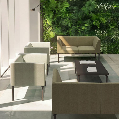 Sofá modular - XENIA - Aresline - contemporâneo / para ambiente interno / em aço