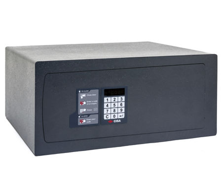 Cofre digital - ESIGNO - CISA - de embutir / para quarto de hotel