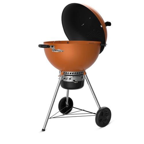 Churrasqueira a carvão - MASTER-TOUCH GBS C-5755 - Weber EUROPE - com rodízios / em aço inoxidável / em pedra