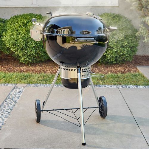 Churrasqueira a carvão - MASTER-TOUCH GBS PREMIUM - Weber EUROPE - móvel / em aço inoxidável / em alumínio