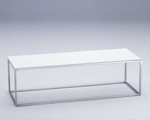 Mesa de centro contemporânea - H 17 - Hans Hansen Furniture - em vidro / em madeira maciça / em HPL