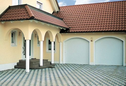 Portão de correr para garagem - TÉRAL - LAKAL - em alumínio / automático