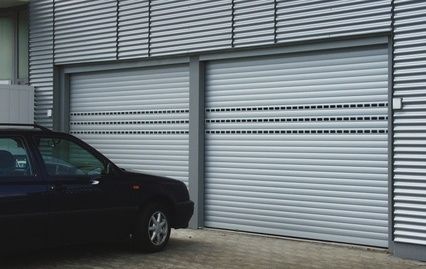 Portão de enrolar para garagem - FORTISSIMO - LAKAL - em alumínio / automático
