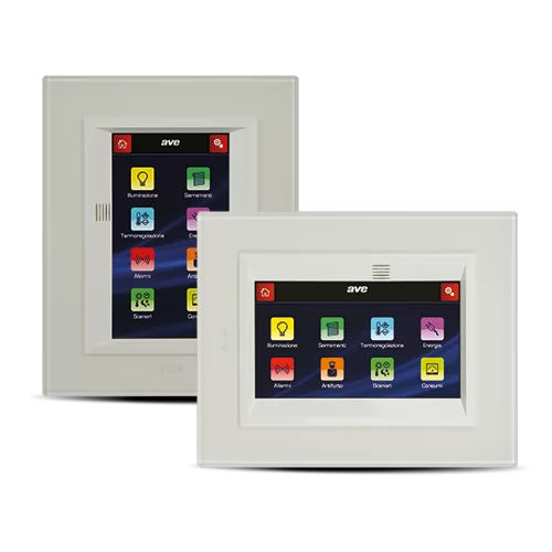 Tela sensível ao toque para sistema de automação residencial - DOMINA Smart - Ave - de parede / para ambiente interno / 4,3"
