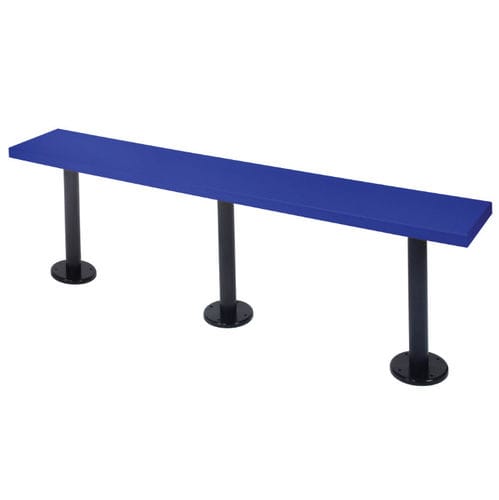 Banco para vestiário contemporâneo - PEDESTAL - Bradley - em polietileno / da linha comercial