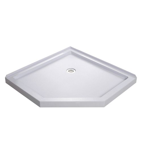 Piso de box de canto - DLT-2036360 - DreamLine - de embutir / de fibra de vidro / em ABS