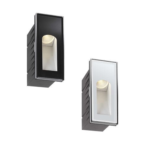 Luminária de embutir na parede - HOLE STEP - Pan S.r.l. - de LED / retangular / IP67