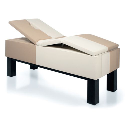 Mesa de massagem elétrica - MONOLITH MAC - Gamma & Bross - em madeira / vinílica / com compartimento de arrumação