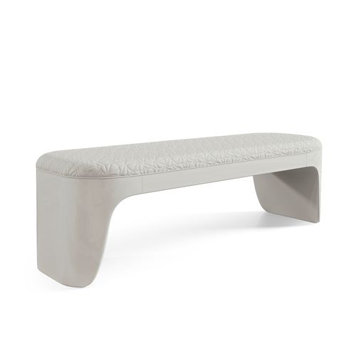 Banco contemporâneo - BALLET BENCH - Gamma & Bross - vinílico / sem encosto / sem braços