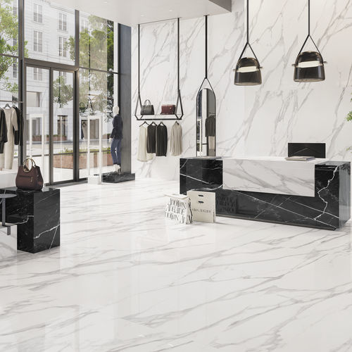 Placas de revestimento em grés porcelanato - TELE DI MARMO - EMILGROUP - brilhante / com acabamento natural / para ambiente interno