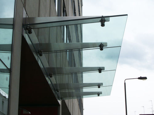 Cobertura para janela - Glazing Innovations - para porta / metálica / em vidro