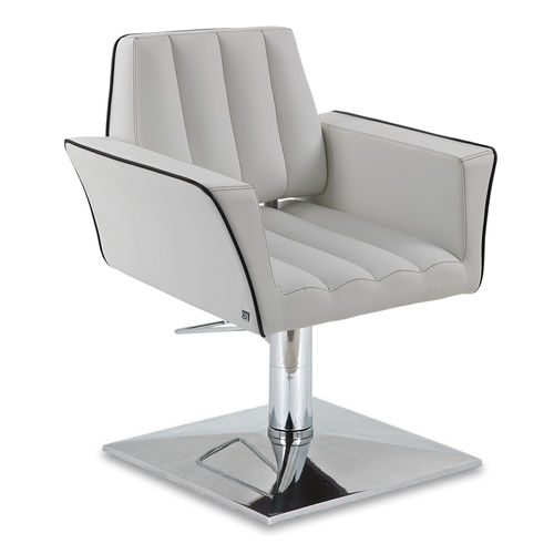 Poltrona de cabeleireiro contemporânea - OYSTER ELEGANCE - AGV group - em couro / metálica / ajustável