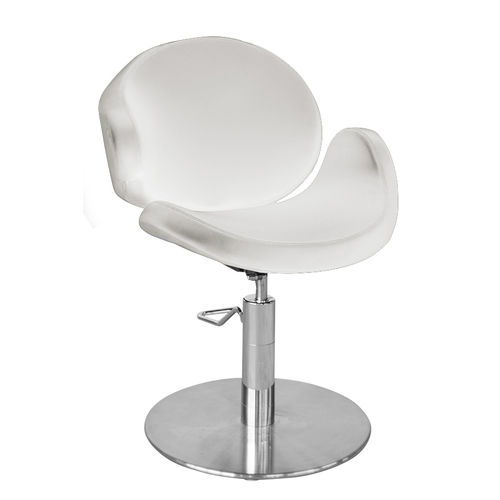 Poltrona de cabeleireiro contemporânea - 678 - FIAPP - em couro sintético / com bomba hidráulica / personalizável