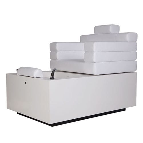 Cadeira spa pedicure em couro sintético - LUXURY E131C - FIAPP - com encosto para cabeça / com apoio para pés / giratória