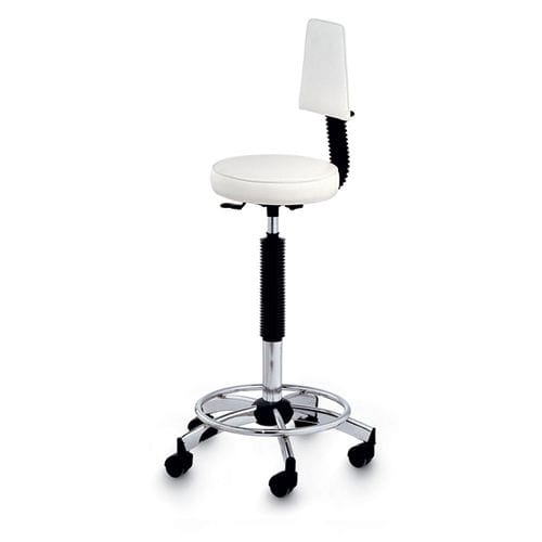 Banqueta de cabeleireiro contemporânea - SWEET SIT SUPER - Artecno Srl - em couro sintético / com base em metal cromado / em estrela de 5 pontas