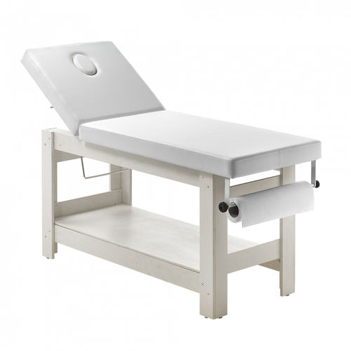 Mesa de massagem fixa - 512SOFT - Artecno Srl - em madeira / com compartimento de arrumação / da linha comercial