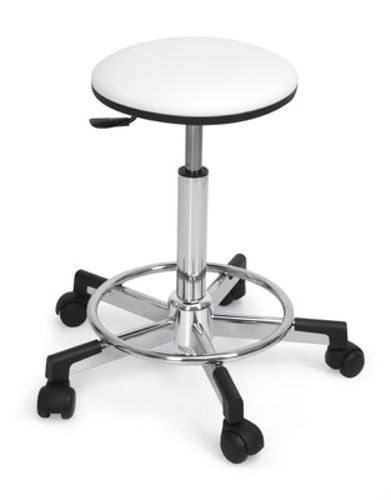 Banqueta de cabeleireiro contemporânea - BANZAÏ - Nelson Mobilier - com base metálica / em estrela de 5 pontas / com rodízios