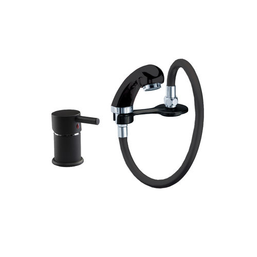 Misturador monocomando para salão de beleza - FAMITIMAXNO - Nelson Mobilier - para lavatório / de bancada / metálico