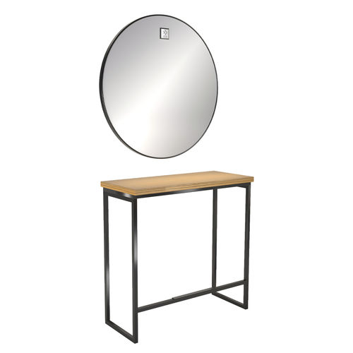 Penteadeira contemporâneo - SCAMNUM RONDE  - Nelson Mobilier - metálico / em PVC / laminado