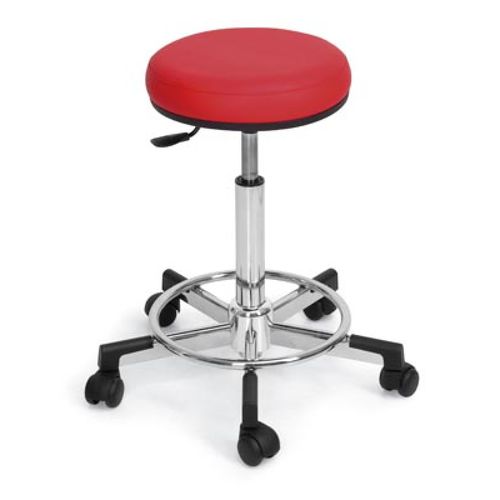 Banqueta de cabeleireiro contemporânea - SOFT - Nelson Mobilier - com base metálica / em estrela de 5 pontas / com rodízios