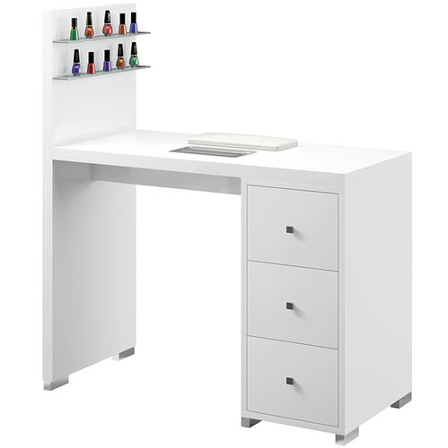Mesa de manicure com compartimento de arrumação - GRACE+ - VEZZOSI - com aspirador