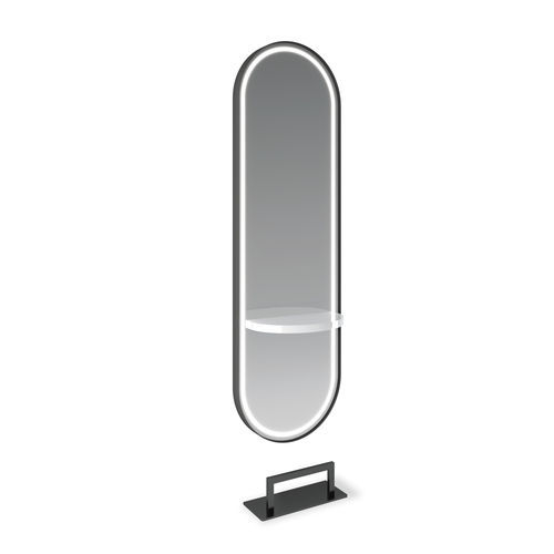 Espelho de parede - NEW YORK - VEZZOSI - para salão de beleza / contemporâneo / oval