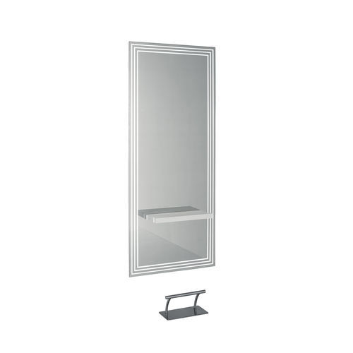Penteadeira contemporâneo - STRIPE  - VEZZOSI - laminado / de parede / para salão de beleza