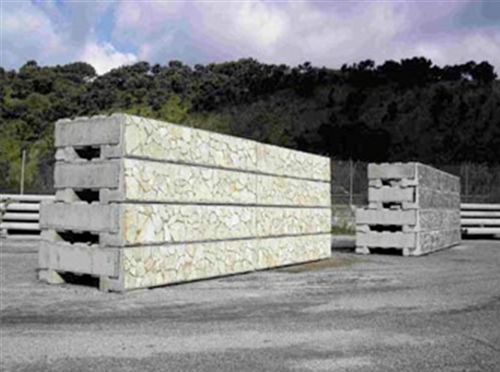 Muro de contenção em concreto armado - Samer S.p.A. - modular / pré-fabricado / para obras públicas