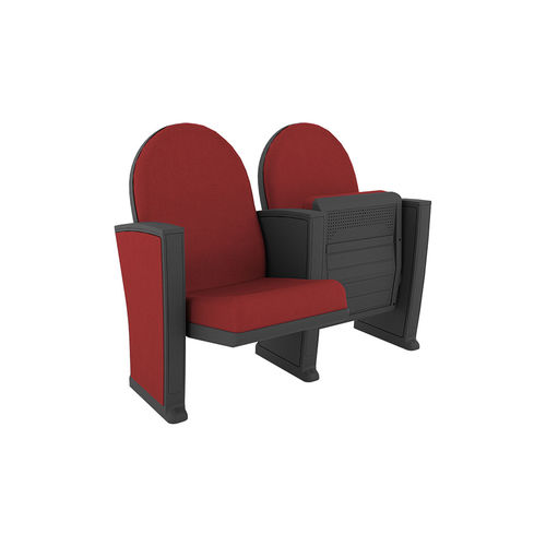Poltrona de auditório contemporânea - ATENAS PLUS - Euro Seating International - em espuma de poliuretano / em polipropileno / dobrável