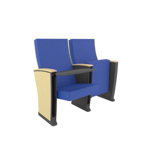 Poltrona de auditório contemporânea - BRISTOL PLUS PL - Euro Seating International - em tecido / em espuma de poliuretano / em aço