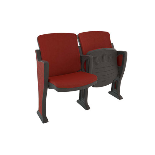 Poltrona de auditório contemporânea - MAIA - Euro Seating International - em tecido / em espuma de poliuretano / em polipropileno