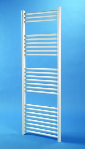 Aquecedor de toalhas a água quente - EURORA - VARIS TOP - contemporâneo / metálico / de piso