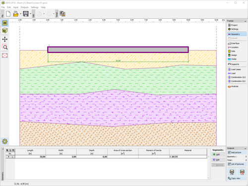 Software de gestão de dados - BEAM - FINE - de gestão de obra / de cálculo / de análise