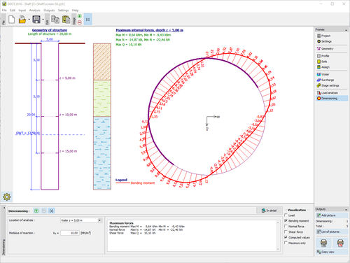Software de projetos - SHAFT - FINE - de cálculo / de análise / para estrutura de concreto