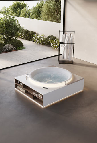 Banheira redonda - ARETUSA - IDEAGROUP - integrada / freestanding / para residência