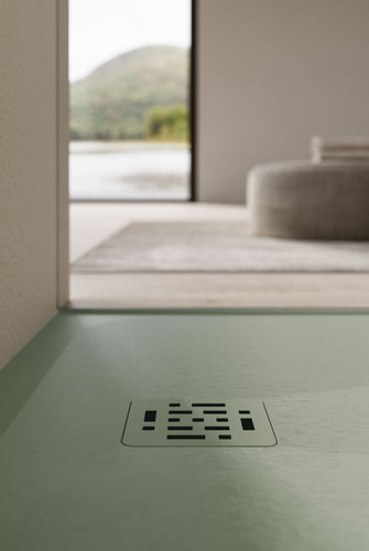 Piso de box retangular - PIANO - IDEAGROUP - elevado / de sobrepor / em Technogel®