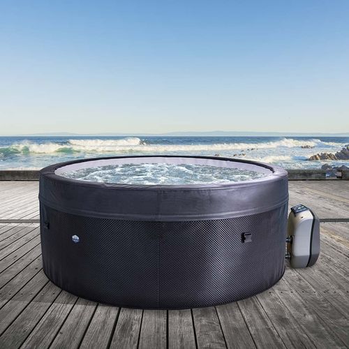 Spa acima do piso - VITA - POOLSTAR - redondo / de 4 lugares / em compósito