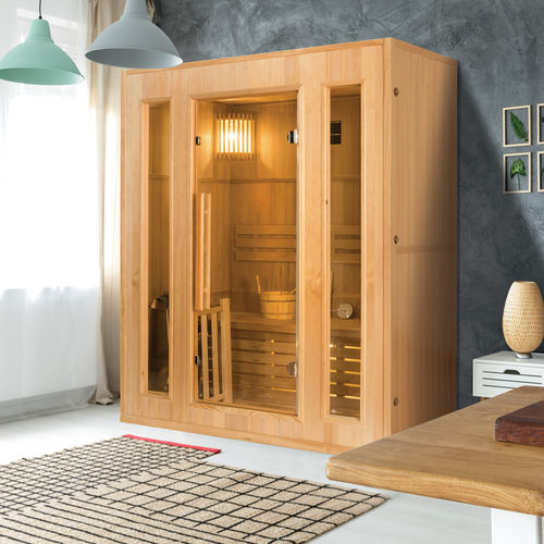 Sauna finlandesa - ZEN - POOLSTAR - da linha residencial / da linha comercial / em epícea