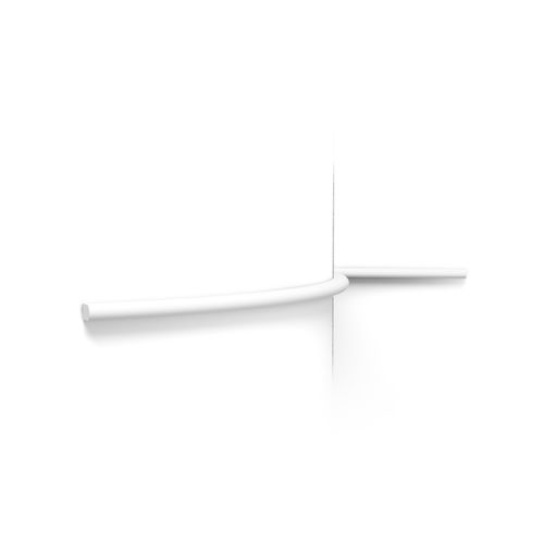 Moldura decorativa - PX209F RIBBON - Orac Decor® - em poliuretano / curva / 3D